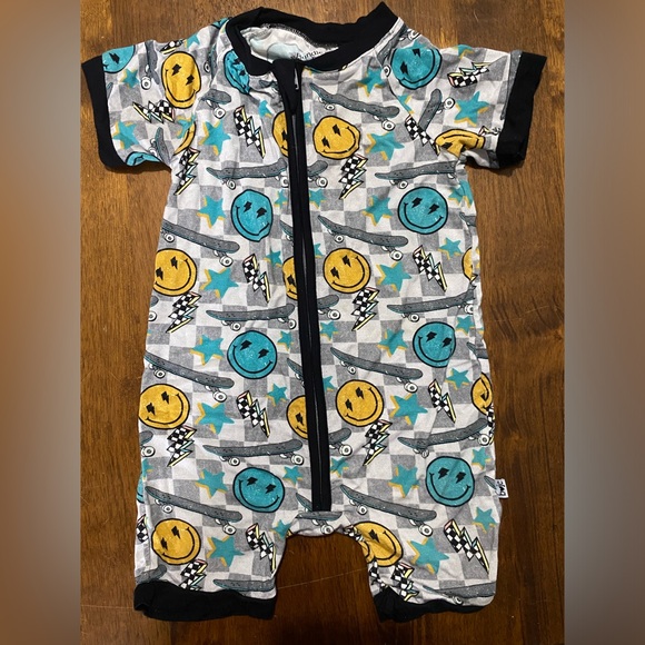 Bundle of Joy Company Skater Boy Bamboo Zippy, Size 18-24 months - Picture 2 of 4